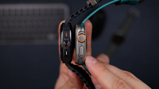 A person holding a smart phone in their hand